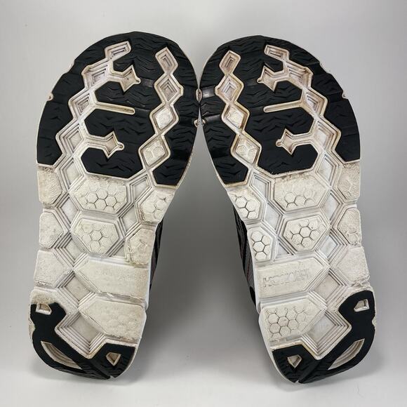 Hoka One One Clifton 3 Remake Running Shoes Mens Size 12.5 Black Mesh Sneakers - Picture 8 of 11